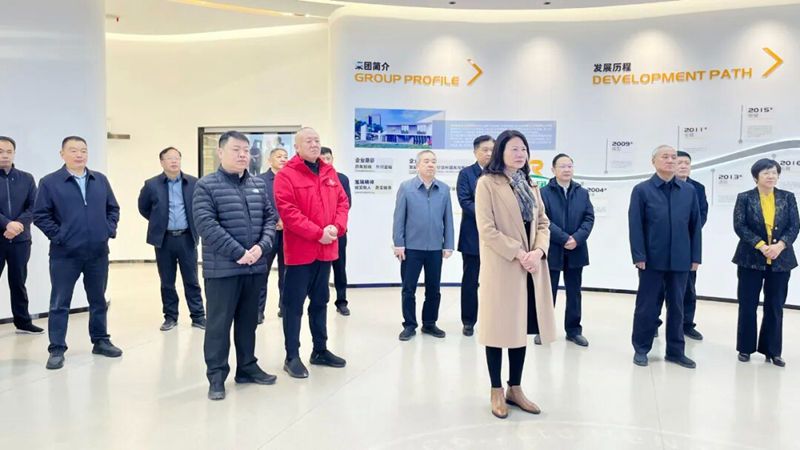 河南省政協(xié)副主席霍金花一行蒞臨旭瑞集團參觀調(diào)研！